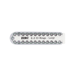 E-Z ID Instrument Rings Large 1/4" - Neon Blue. Package of 25 Rings | SurgiMac Dental Supply