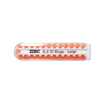 E-Z ID Instrument Rings Large 1/4" - Neon Blue. Package of 25 Rings | SurgiMac Dental Supply