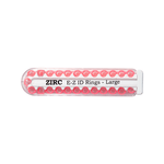 E-Z ID Instrument Rings Large 1/4" - Neon Blue. Package of 25 Rings | SurgiMac Dental Supply
