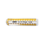 E-Z ID Instrument Rings Large 1/4" - Neon Blue. Package of 25 Rings | SurgiMac Dental Supply