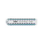 E-Z ID Instrument Rings Large 1/4" - Neon Blue. Package of 25 Rings | SurgiMac Dental Supply