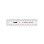 E-Z ID Instrument Rings Large 1/4" - Neon Blue. Package of 25 Rings | SurgiMac Dental Supply