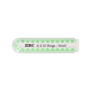 E-Z ID Instrument Rings Small 1/8" - Teal. Package of 25 Rings | SurgiMac Dental Supply