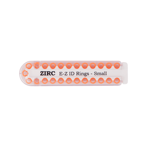 E-Z ID Instrument Rings Small 1/8" - Teal. Package of 25 Rings | SurgiMac Dental Supply