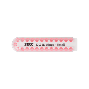 E-Z ID Instrument Rings Small 1/8" - Teal. Package of 25 Rings | SurgiMac Dental Supply