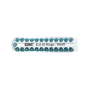 E-Z ID Instrument Rings Small 1/8" - Teal. Package of 25 Rings | SurgiMac Dental Supply