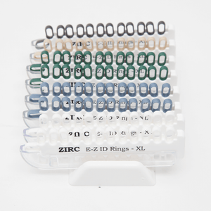 E-Z ID Instrument Rings, XL 200/Pk. - VIBRANT Kit. Just over 1/2" diameter | SurgiMac Dental Supply
