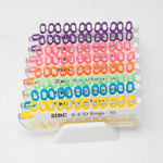 E-Z ID Instrument Rings, XL 200/Pk. - VIBRANT Kit. Just over 1/2" diameter | SurgiMac Dental Supply