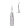 SurgiMac 46R Posterior Flared Tip Elevator, Mesial, Smooth, 2.75mm, Stainless Steel, Air Series, 1/Pk