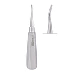 SurgiMac 46R Posterior Flared Tip Elevator, Mesial, Smooth, 2.75mm, Stainless Steel, Air Series, 1/Pk