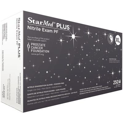 StarMed Plus PF Nitrile Gloves 300/Bx SMNP305