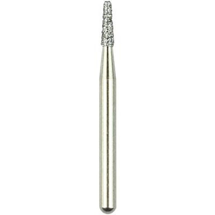 Robot FG Diamond, Flat End Tapered Cylinder, ISO #170/012, 4.0 Length, Standard, 1/pk