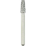 Robot FG Diamond, Flat End Tapered Cylinder, ISO #170/022, 5.0 Length, Standard, 1/pk 0814-1