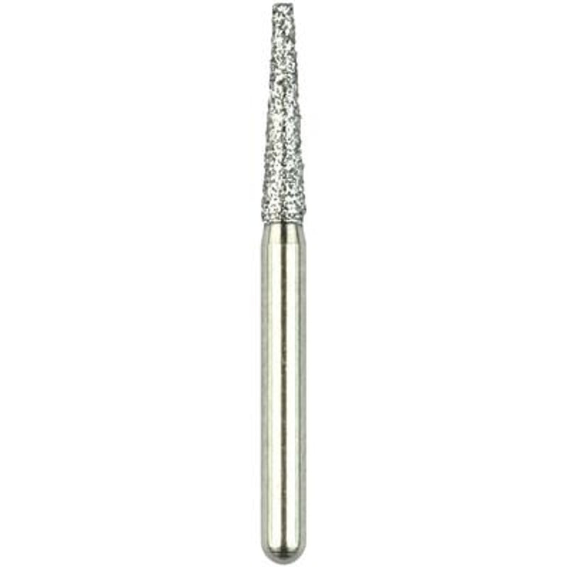 Robot FG Diamond, Flat End Tapered Cylinder, ISO #171/016, 7.0 Length, Standard, 1/pk 0816-1