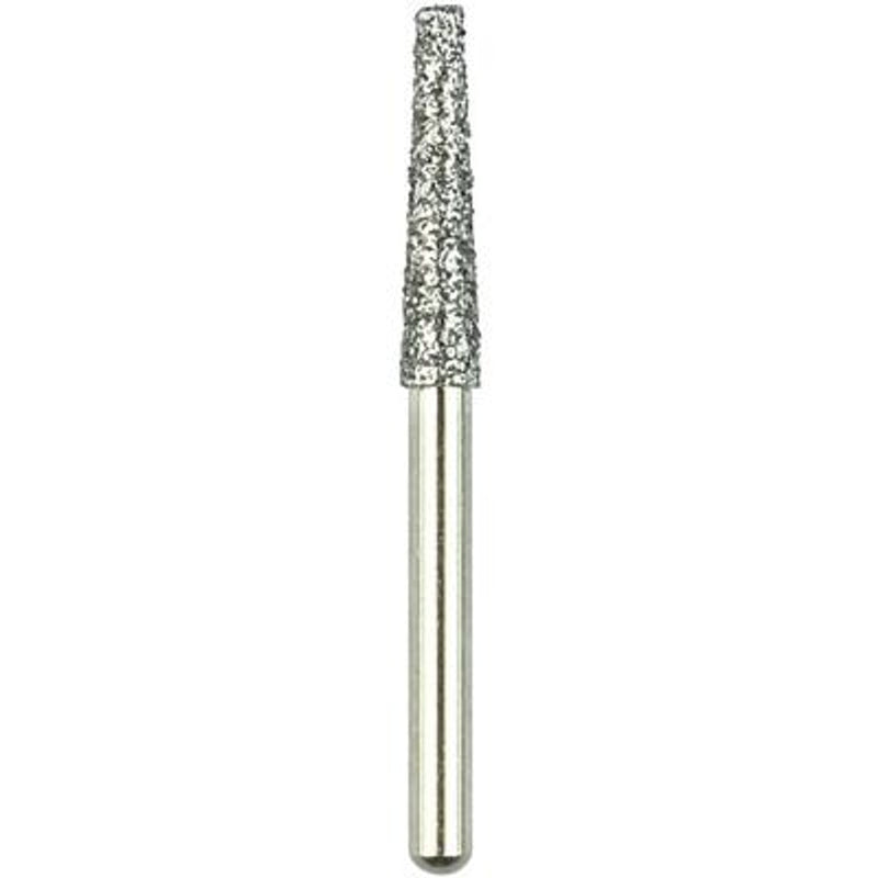 Robot FG Diamond, Flat End Tapered Cylinder, ISO #172/021, 9.0 Length, Standard, 1/pk 0818-1