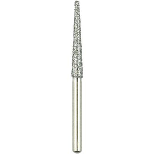 Robot FG Diamond, Flat End Tapered Cylinder, ISO #174/020, 12.0 Length, Standard, 1/pk 0822-1