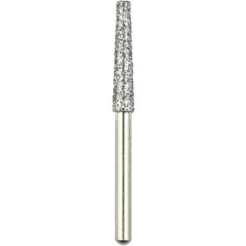 Robot FG Diamond, Flat End Tapered Cylinder, ISO #173/022, 10.0 Length, Standard, 1/pk 0824-1