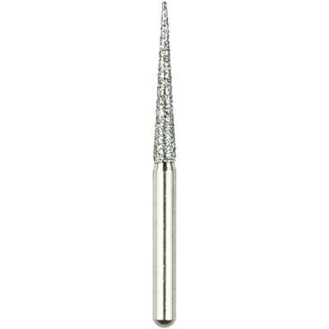 Shofu Dental | Robot FG Diamond, Needle Tapered Cylinder, ISO #166/016, 10.0 Length, Standard, 1/pk | 0850-1