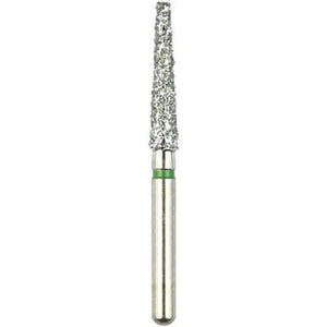 Robot FG Diamond, Flat End Tapered Cylinder, ISO #172/019, 9.0 Length, Coarse, 1/pk 817C-1