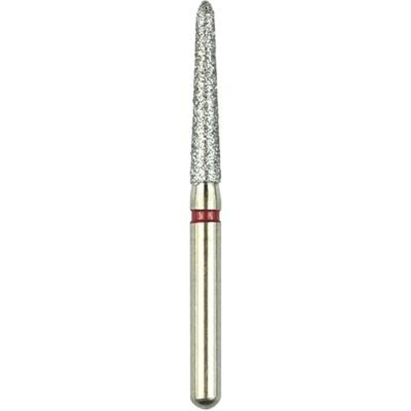 Robot FG Diamond, Round End Tapered Cylinder, ISO #223/016, 9.0 Length, Fine, 1/pk 835F-1