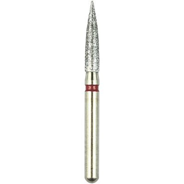 Shofu Dental | Robot FG Diamond, Flame, ISO #249/016, 7.5 Length, Fine, 1/pk | 842F-1