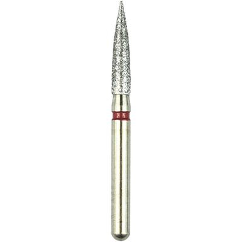 Robot FG Diamond, Flame, ISO #249/016, 7.5 Length, Fine, 1/pk 842F-1