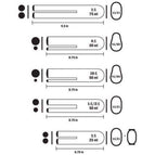 1:1 E-Z Static Mixing Tips for 4.5 in cartridge (48)