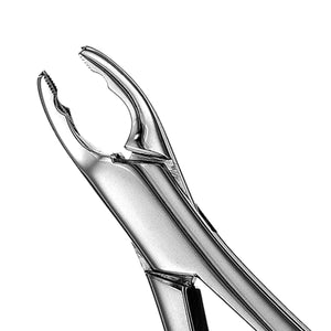 Hu-Friedy 150XAS Split Beak Pedo Forceps, Serrated | SurgiMac Dental Supply