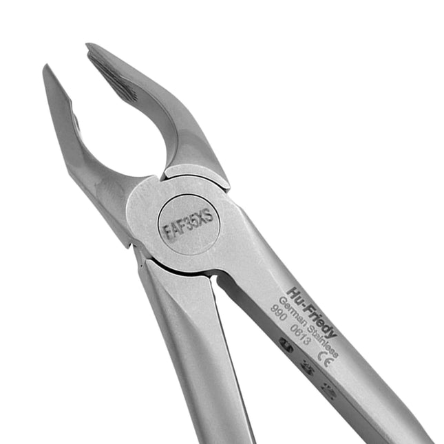 Hu-Friedy 35 Apical Forceps, Upper Canines and Premolars, Atraumair | SurgiMac Dental Supply