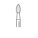 Two Striper FG #292.3 football shaped coarse diamond contouring bur, pack of 5