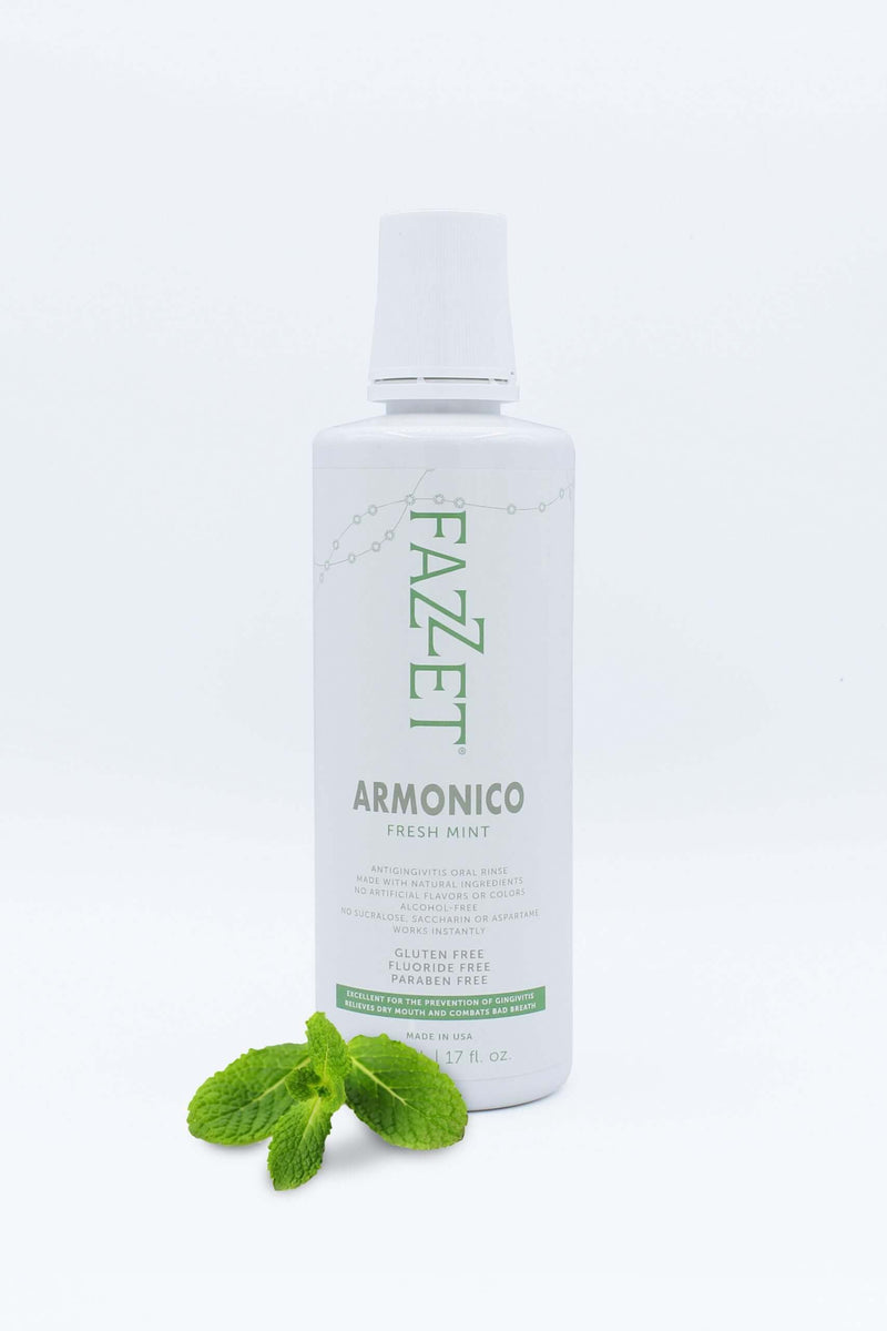 FAZZET “Armonico” Anti-Gingivitis, Dry Mouth Mouthwash x 500ml | SurgiMac Dental Supply