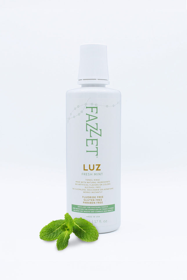 FAZZET “Luz” Tonsil Stone, Halitosis Mouthwash x 500ml