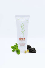 FAZZET “Nero” Whitening and Halitosis Toothpaste x 4.3oz Contains: Activated Charcoal and Sodium Bicarbonate | SurgiMac Dental Supply