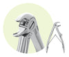 Premier Child Size #C3 Mandibular Extracting Forceps, For Roots