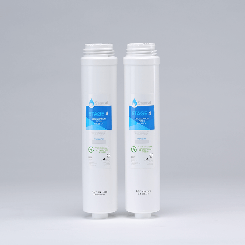 Sterisil G5 Cartridge Replacement Kits (2) Stage 4 - Extended Life Deionization Cartridges | SurgiMac Dental Supply