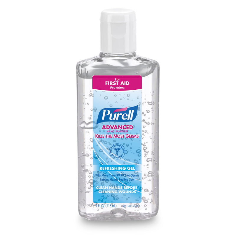 PURELL Advanced Instant Hand Sanitizer, Original, 4fl oz Bottle with Flip Cap