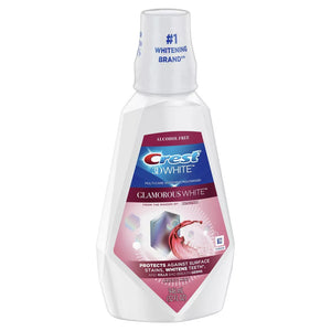 Crest 3D White Glamorous White Mouthwash, 946mL (32 fl. oz.), Fresh Mint flavor 80346815-1