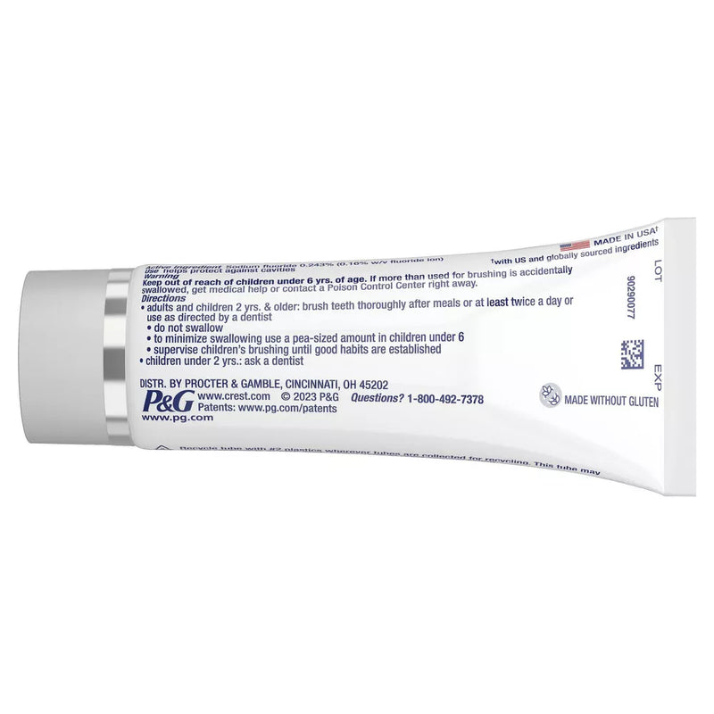 Crest 3D White Brilliance Toothpaste, Vibrant Peppermint, 3.5 oz Tube, 24/cs 80701355