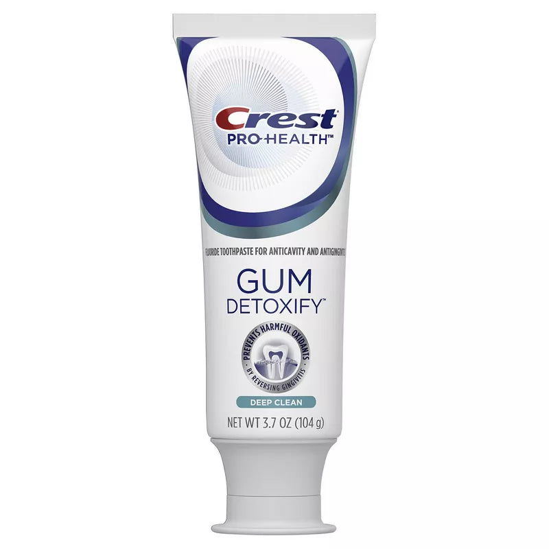 Crest PH Gum Detoxify Toothpaste, Deep Clean, 4.8 oz Tube, 24/Cs 80826816