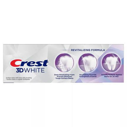 Procter & Gamble | Crest 3D White Brilliance Toothpaste, Vibrant Peppermint, 3.5 oz Tube, 24/cs | 80701355