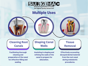 SurgiMac #31L Endodontic Excavator, Double Ended, Blue, Stainless Steel, Air Series, 1/Pk 12-930