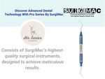 SurgiMac #31L Endodontic Excavator, Double Ended, Blue, Stainless Steel, Air Series, 1/Pk 12-930