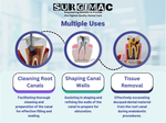 #32L Endodontic Excavator, Double Ended, Blue, Stainless Steel, Air Series, 1/Pk 12-932