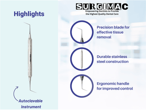 SurgiMac General Endodontic Explorer, Double-Ended, Stainless Steel, Pro Series, 1/Pk | SurgiMac Dental Supply