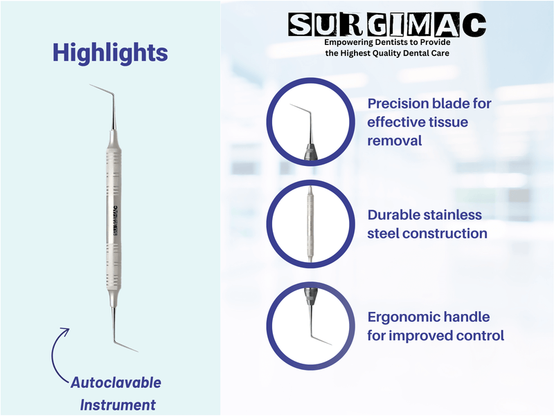 SurgiMac General Endodontic Explorer, Double-Ended, Stainless Steel, Pro Series, 1/Pk | SurgiMac Dental Supply