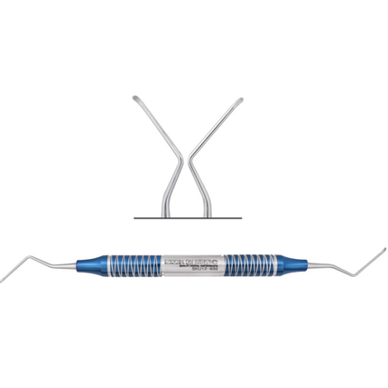 SurgiMac #31L Endodontic Excavator, Double Ended, Blue, Stainless Steel, Air Series, 1/Pk