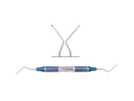SurgiMac #31L Endodontic Excavator, Double Ended, Blue, Stainless Steel, Air Series, 1/Pk 12-930
