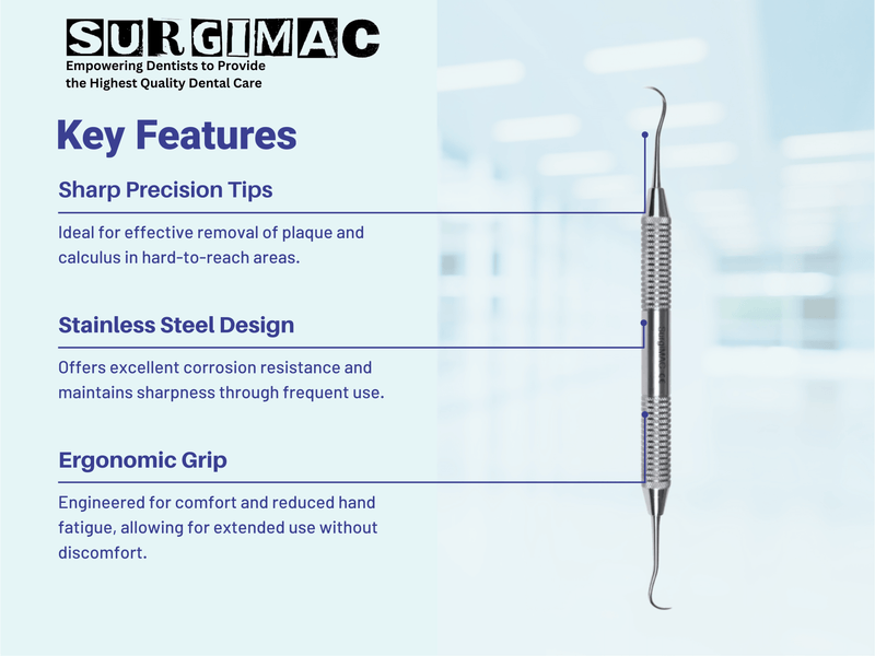 SurgiMac #S6/S7 Scaler, Stainless Steel, Air Series, 1/Pk 11-625