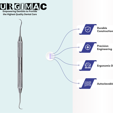 SurgiMac #S6/S7 Scaler, Stainless Steel, Air Series, 1/Pk