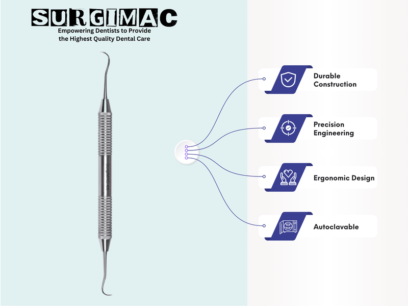 SurgiMac #S6/S7 Scaler, Stainless Steel, Air Series, 1/Pk 11-625
